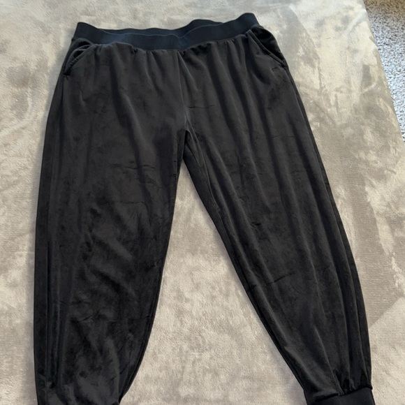 Banana Republic Relax Velvet Black Casual Jogger Size XXL - Picture 2 of 9